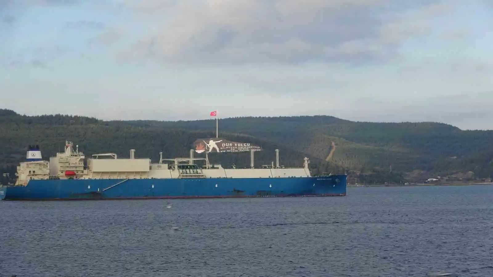 (Özel) Çanakkale Boğazı’ndan 9 ayda 31 bin 410 gemi geçti