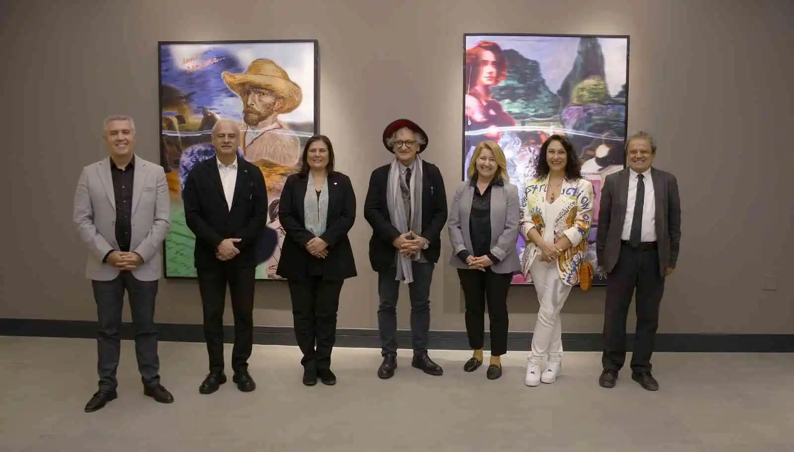 Ressam Bedri Baykam'ın 'Metamorfoz / Dönüşüm' sergisi, Ada Modern Sanat Galerisi'nde