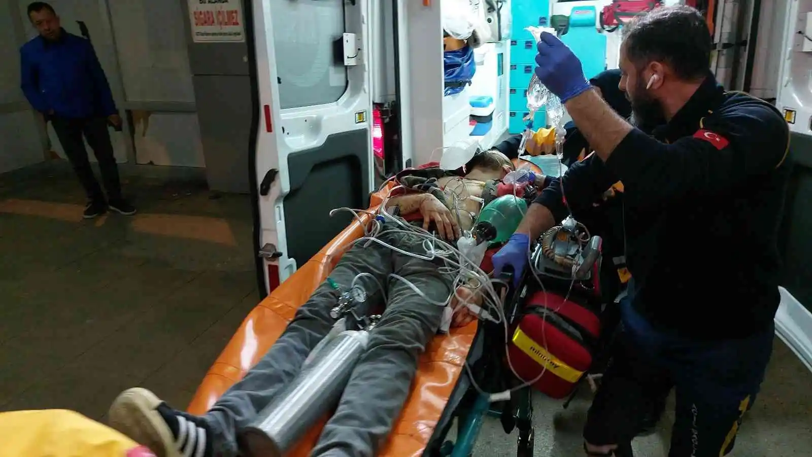Samsun’da silahlı saldırıya uğrayan bir kişi ağır yaralandı