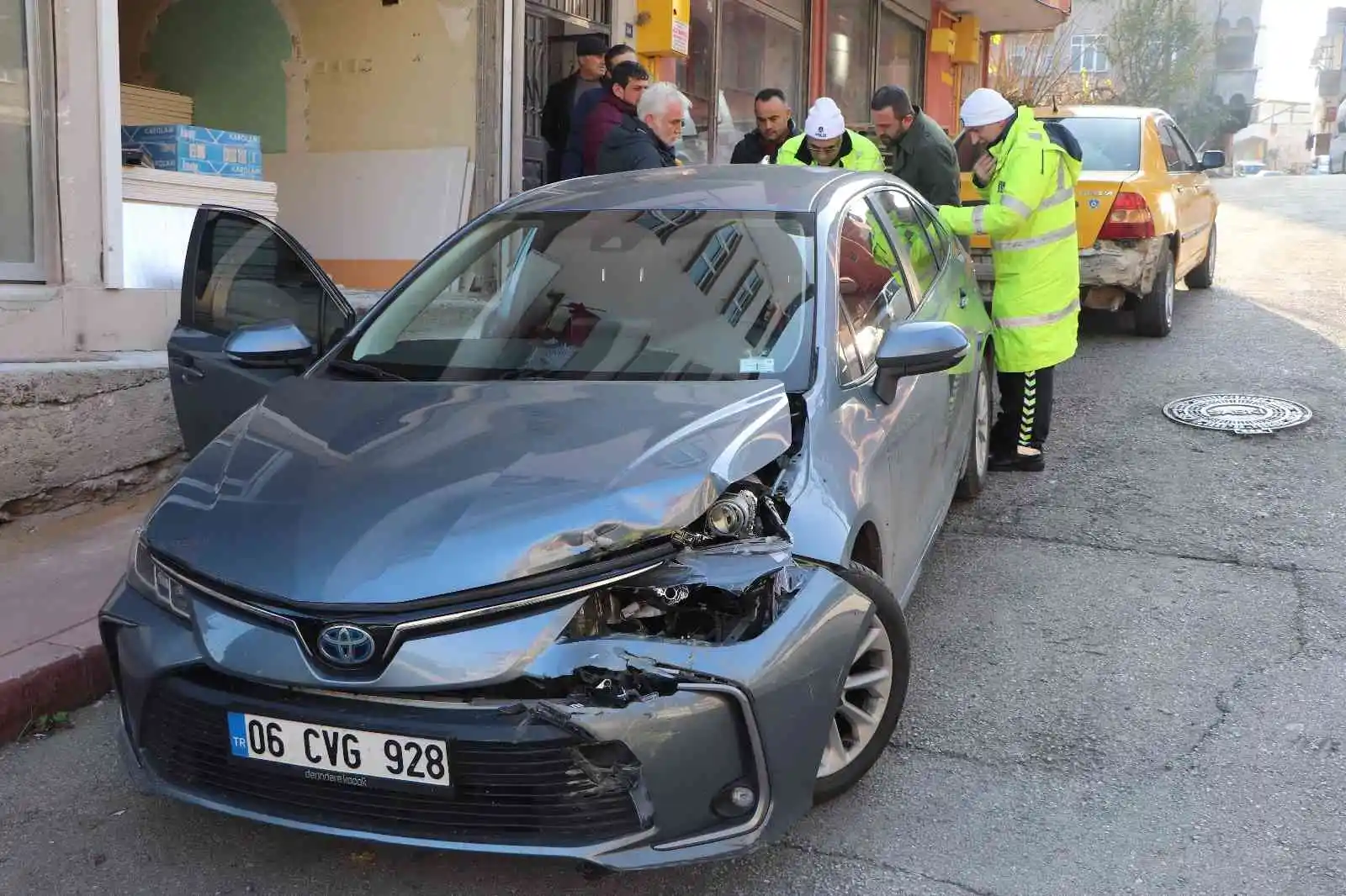 Samsun’da zincirleme kazalar
