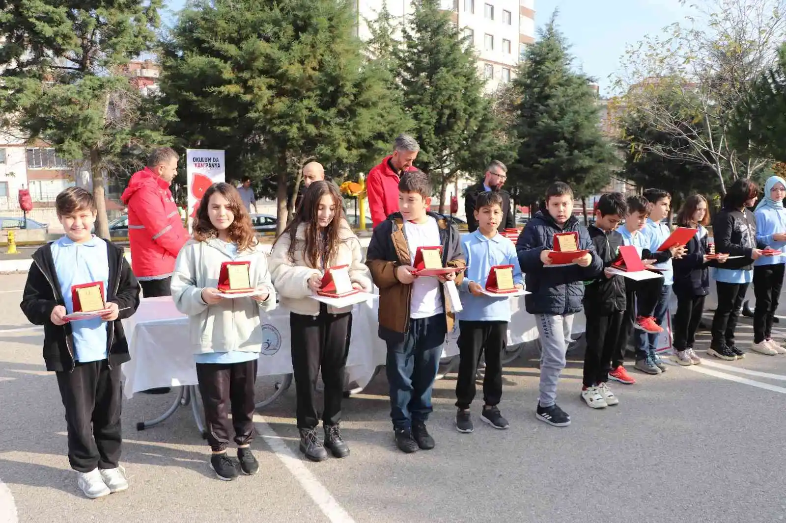 Samsun’daki ortaokul 5 yılda 6 bin 46 ünite kan bağışladı