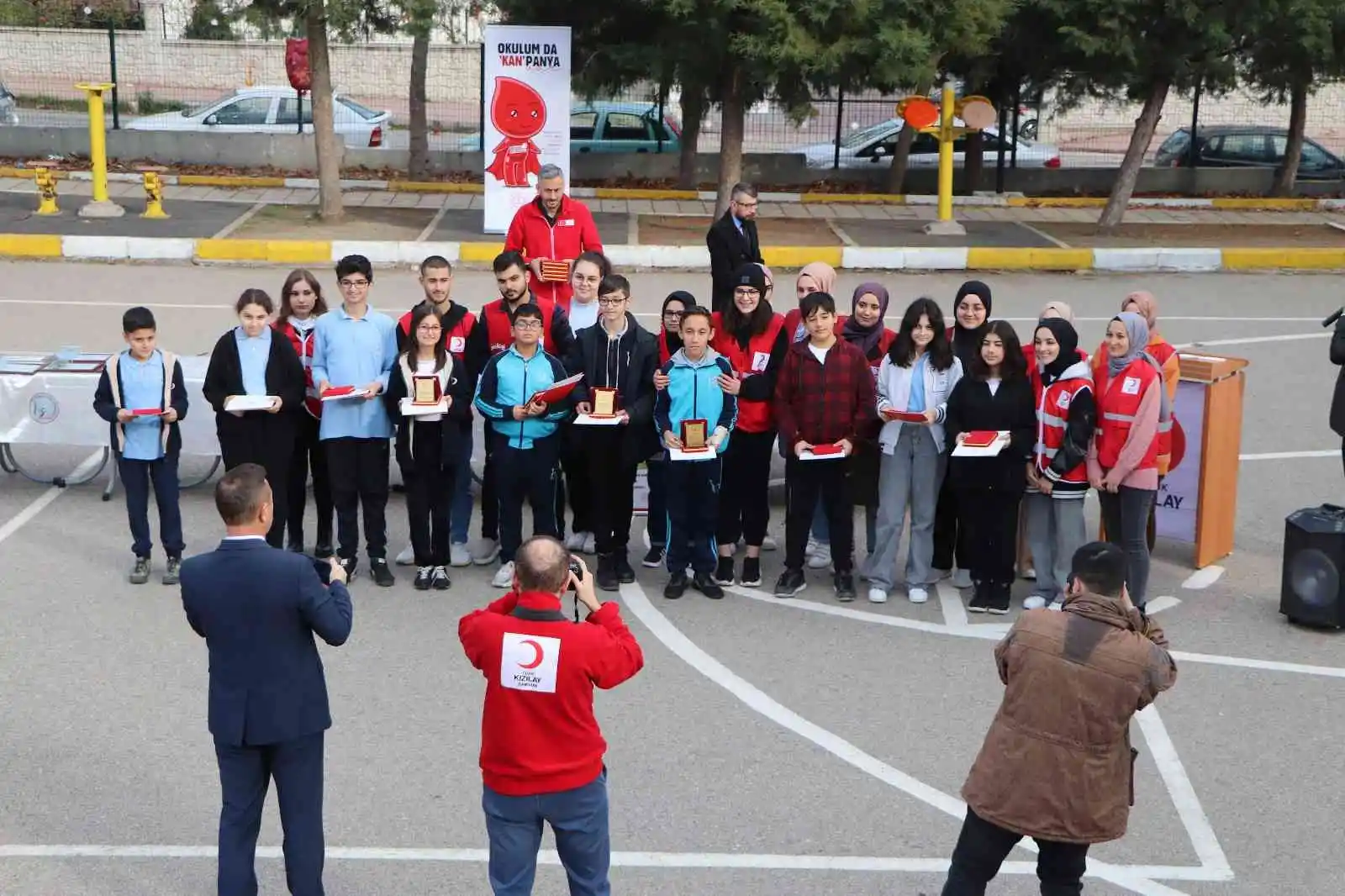 Samsun’daki ortaokul 5 yılda 6 bin 46 ünite kan bağışladı