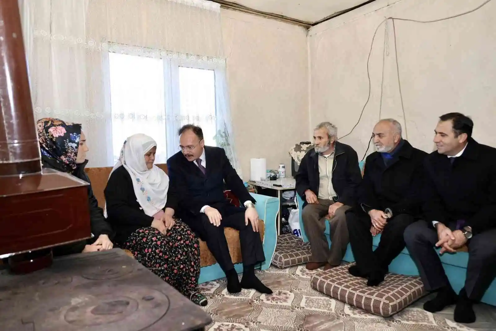 Şehit ailesinden hayır duası aldı