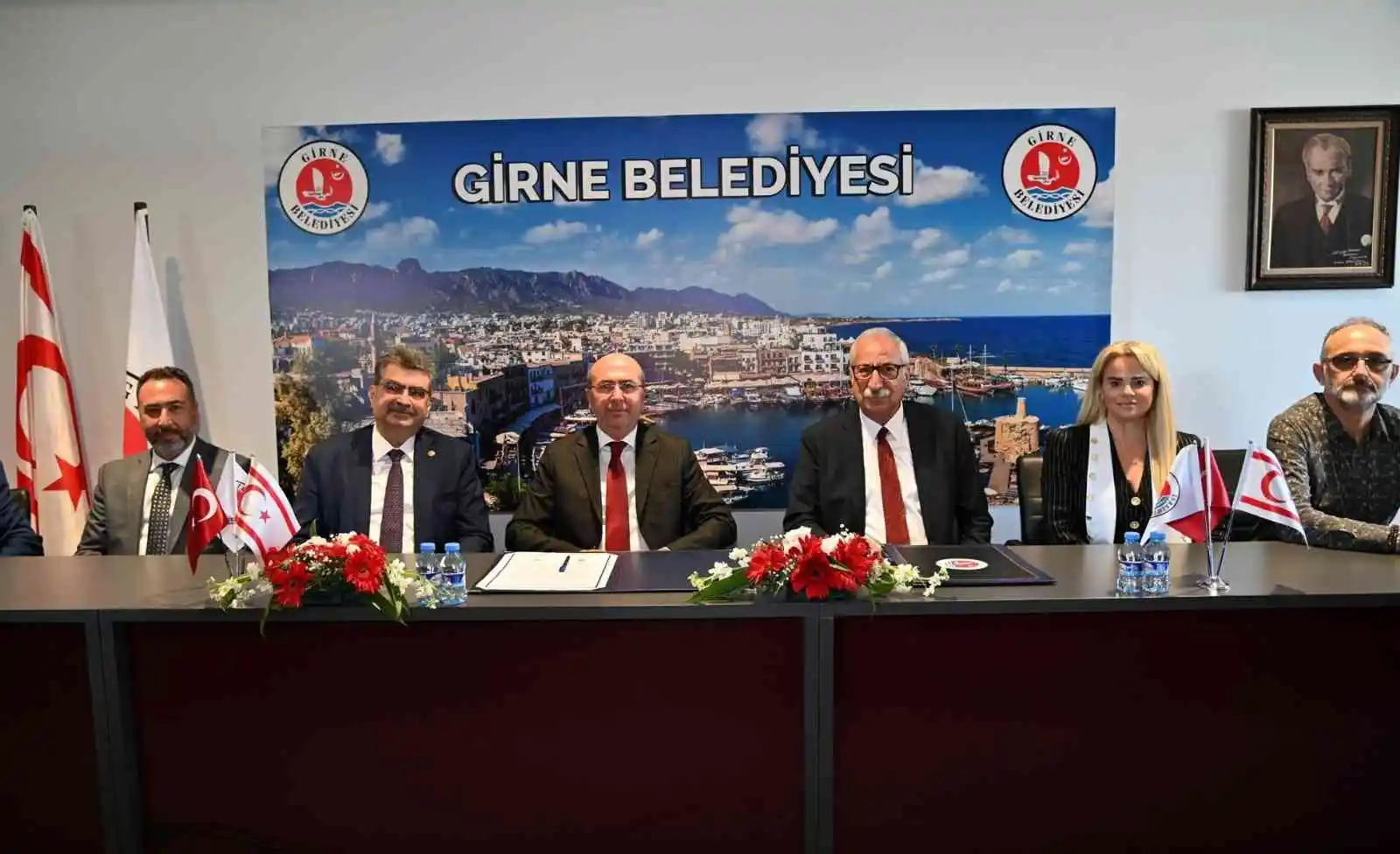 Selçuklu ve Girne arasında kardeşlik köprüsü kuruldu