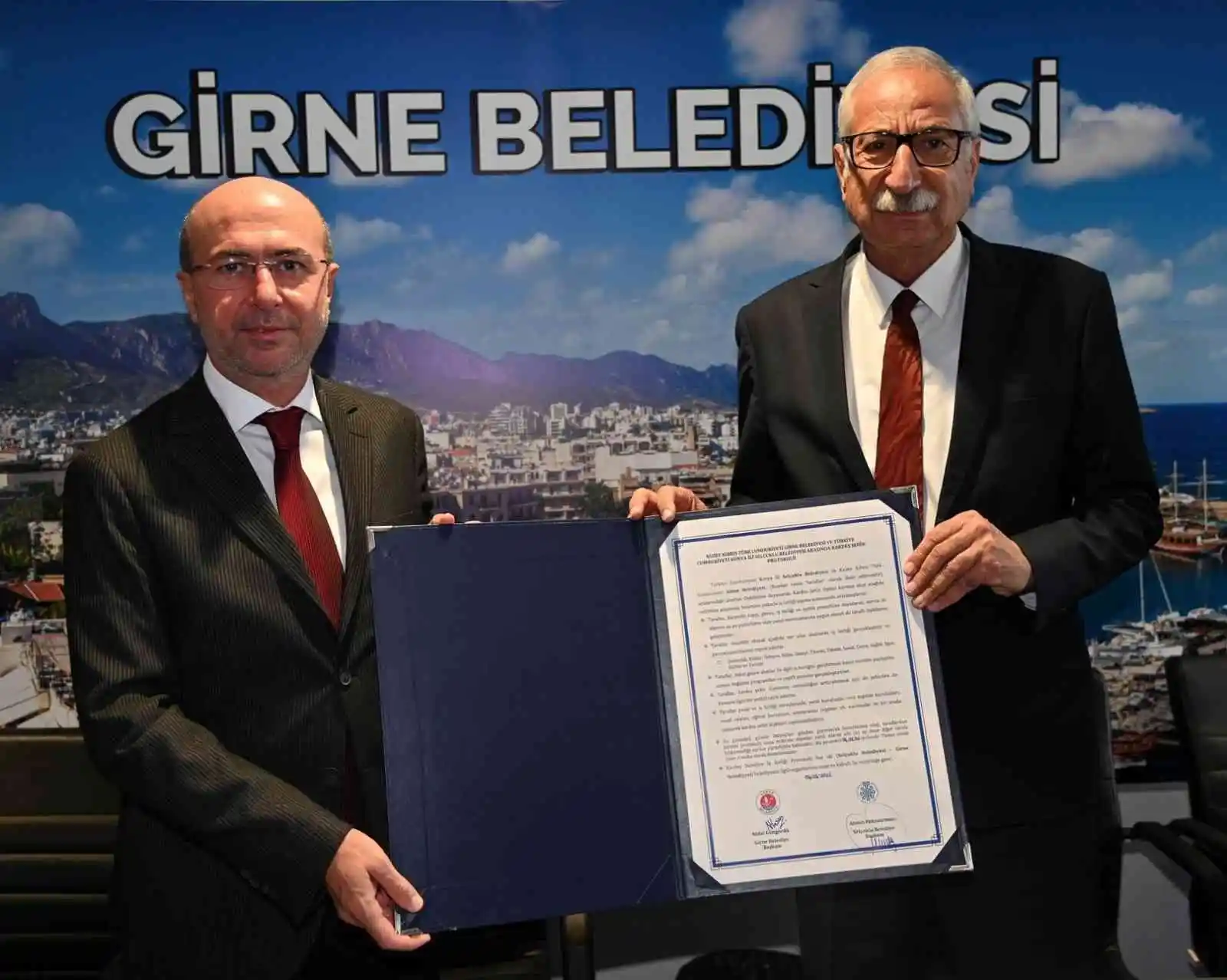Selçuklu ve Girne arasında kardeşlik köprüsü kuruldu