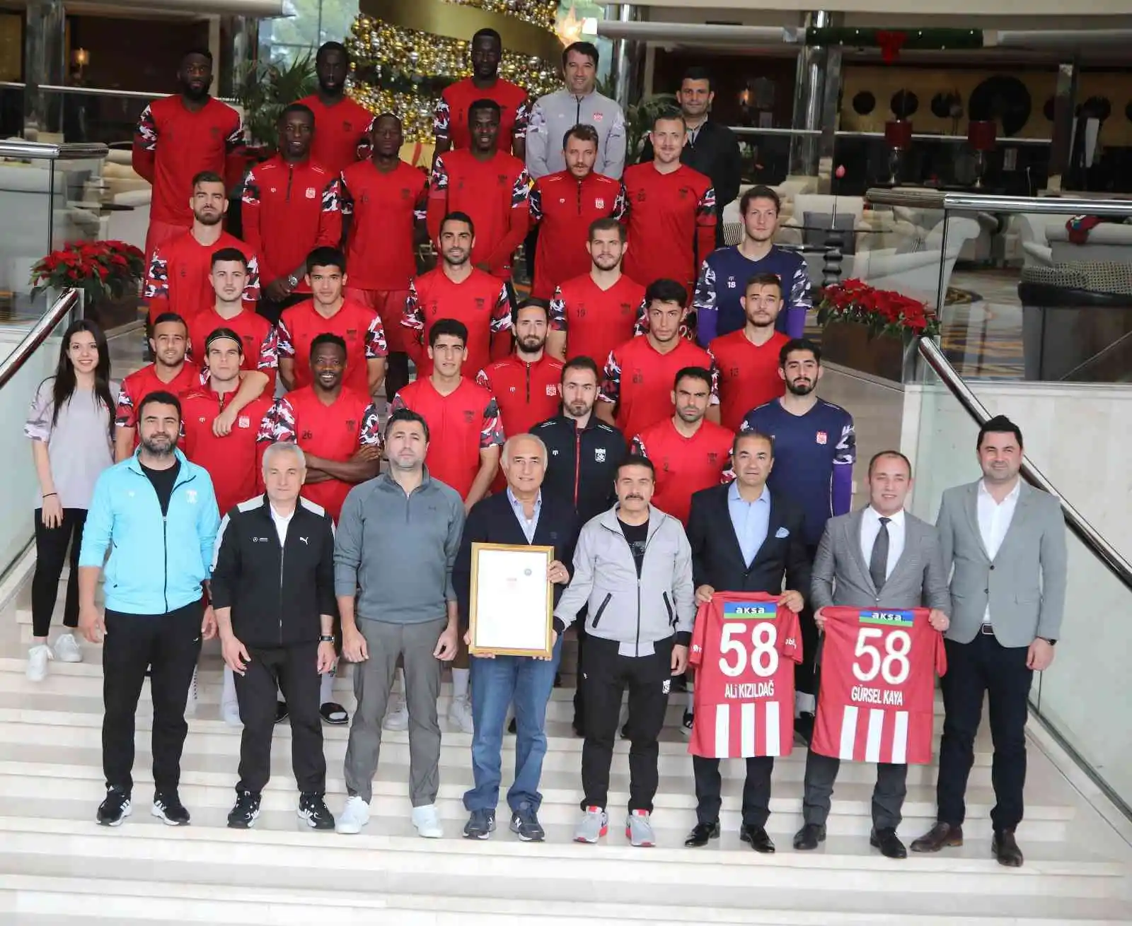 Sivasspor'un Antalya kampı sona erdi
