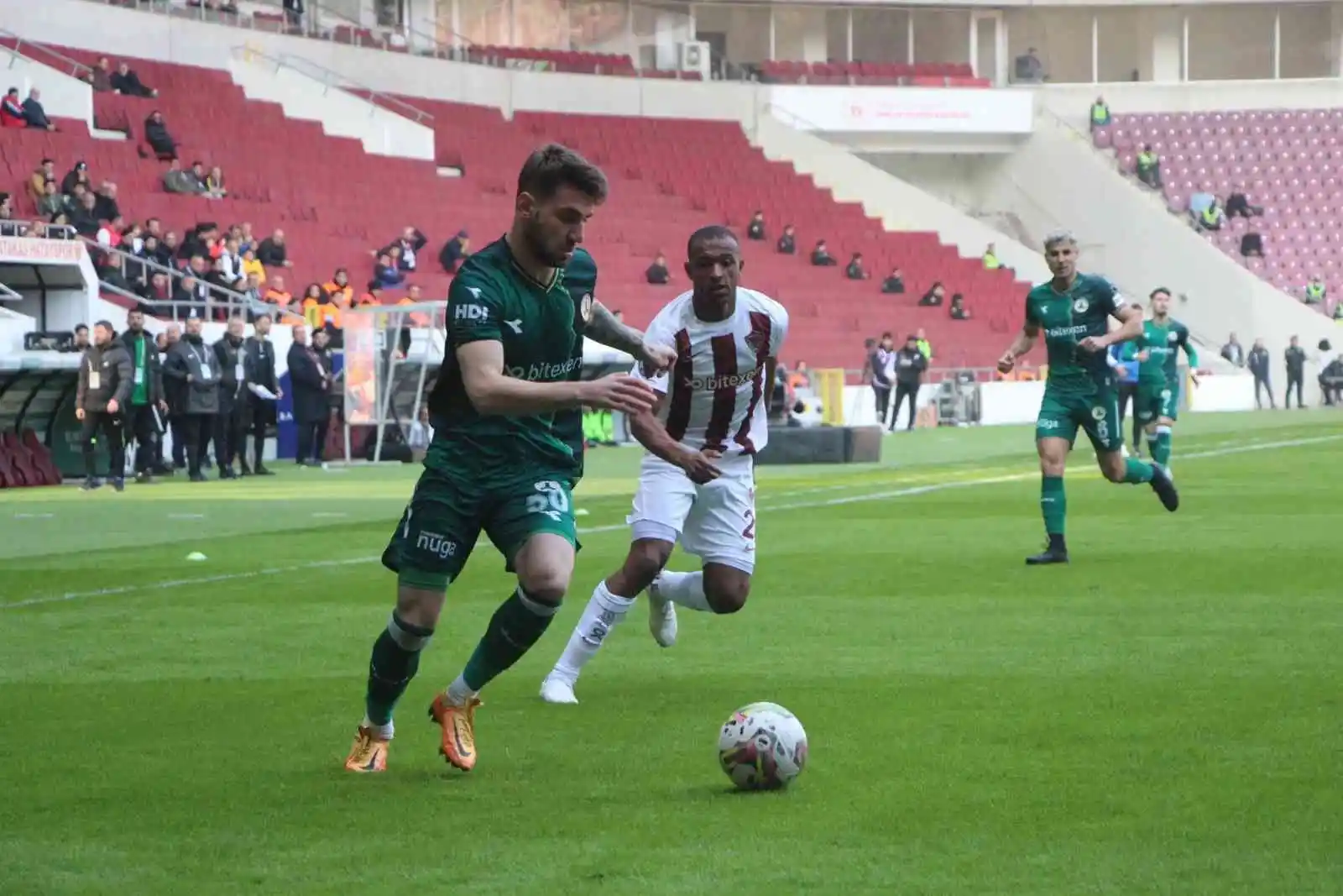 Spor Toto Süper Lig: A. Hatayspor: 0 - Giresunspor: 0 (İlk yarı)
