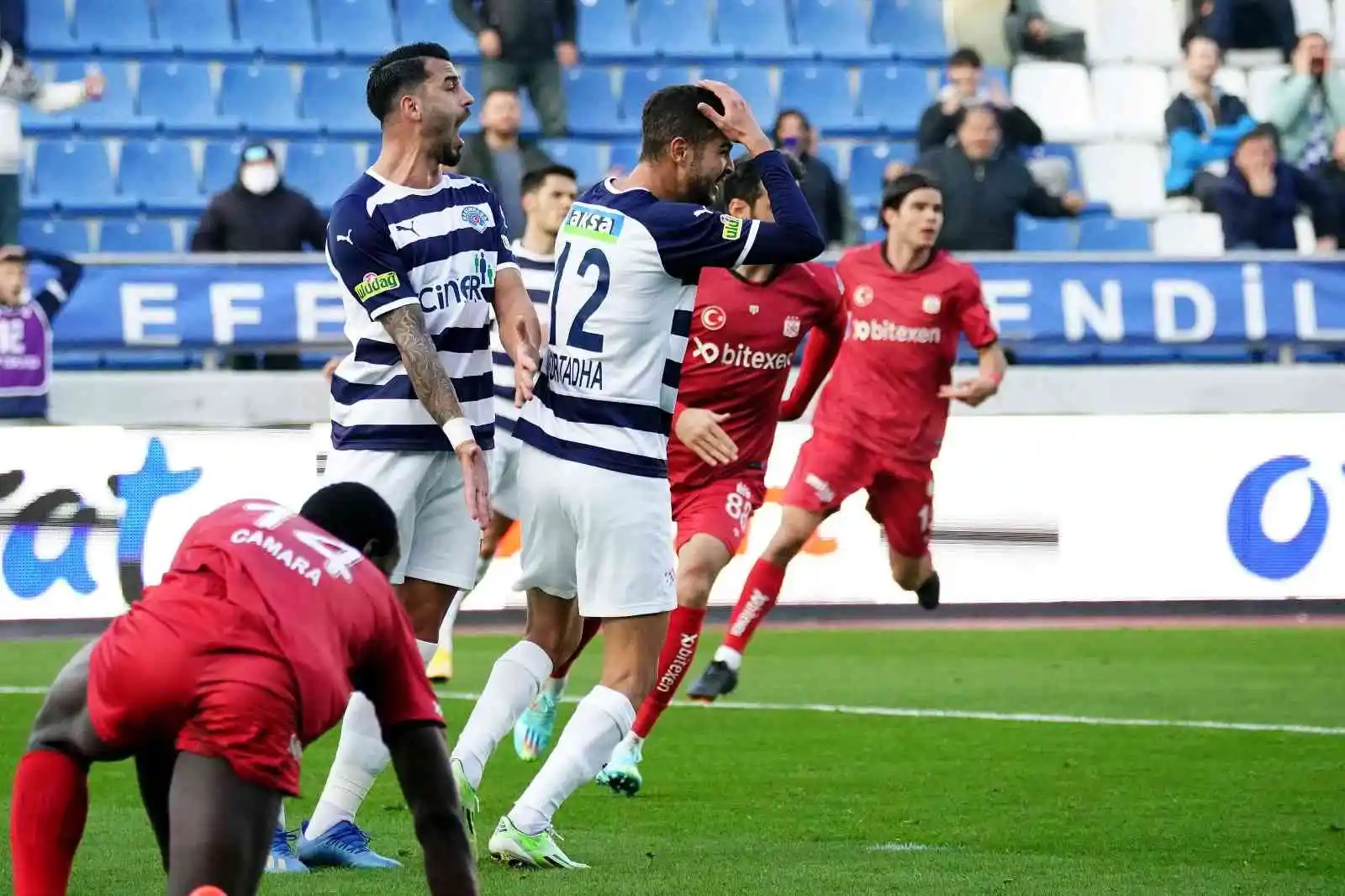 Spor Toto Süper Lig: Kasımpaşa: 1 - Sivasspor: 1 (İlk yarı)
