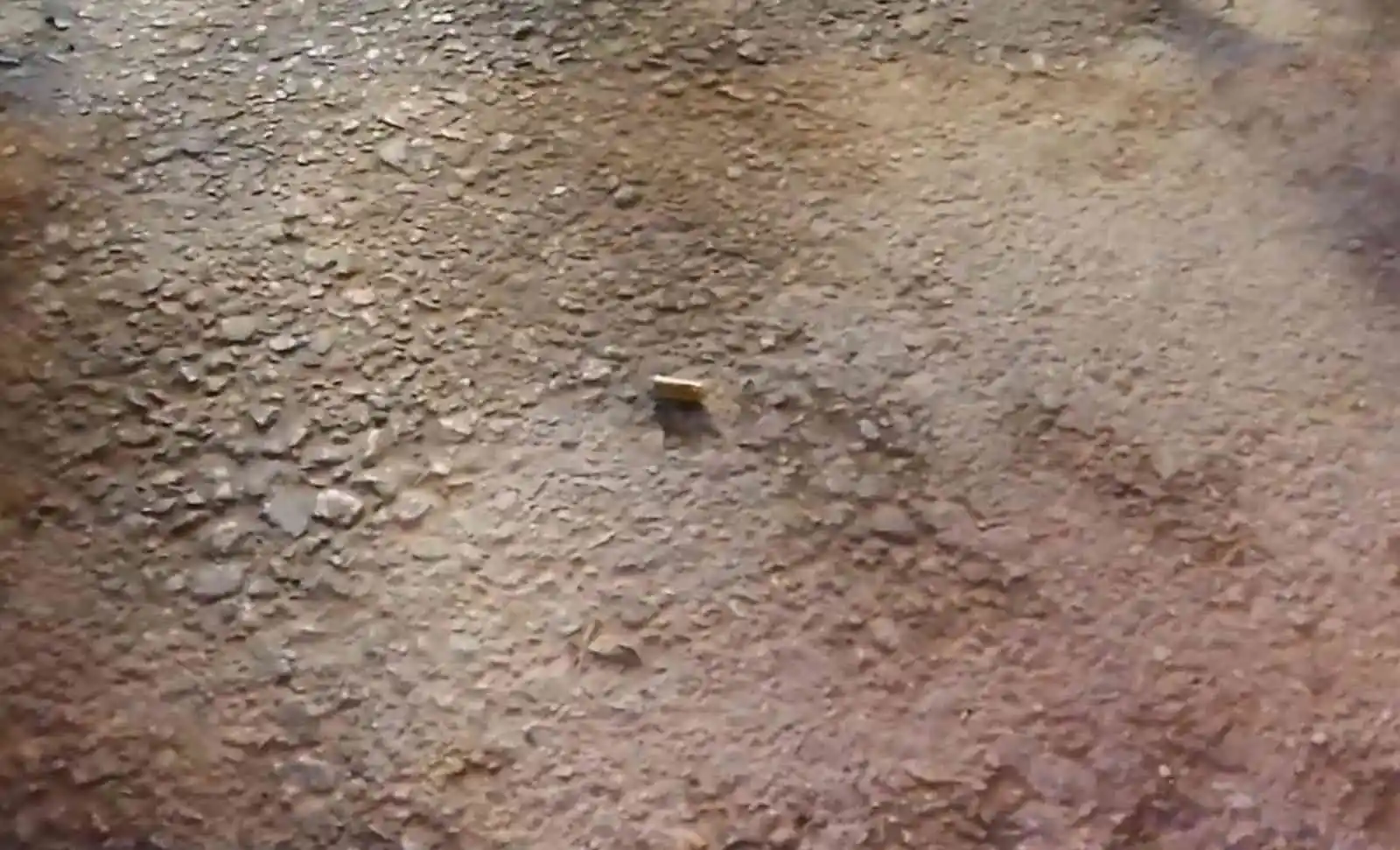 Tartıştığı şahsı tabancanın kabzasıyla yaraladı, o anlar kamerada