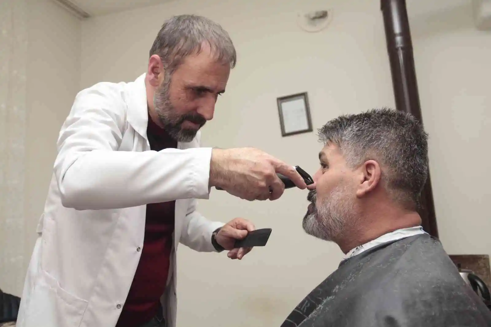 Tatvan Belediyesinden evde ücretsiz kuaför hizmeti