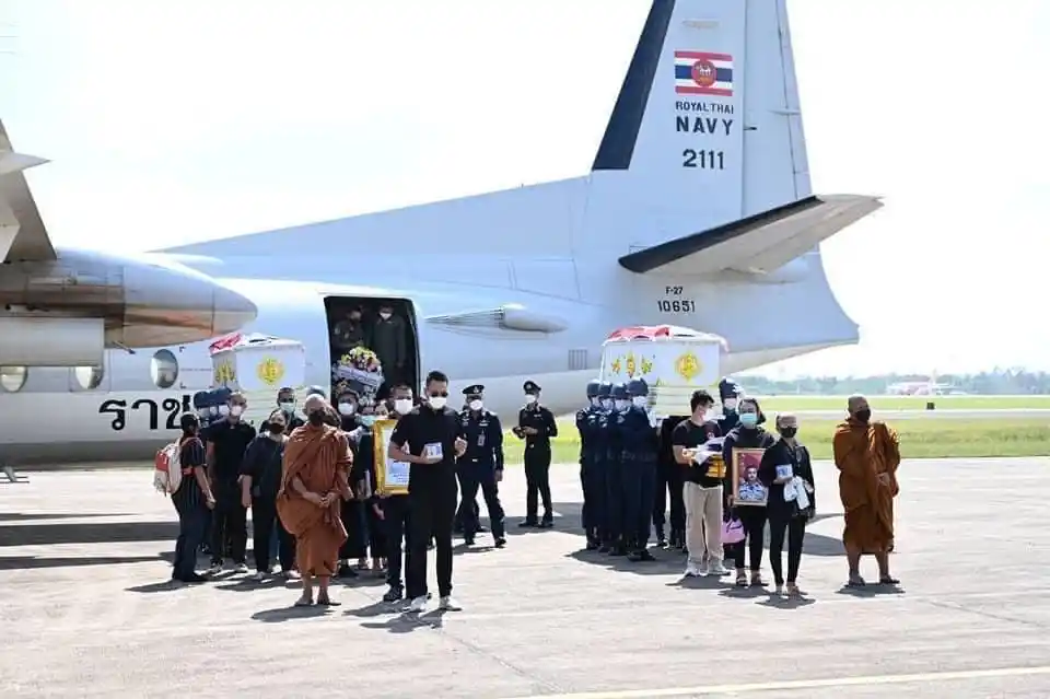 Tayland’da batan gemideki denizciler için umutlar tükeniyor
