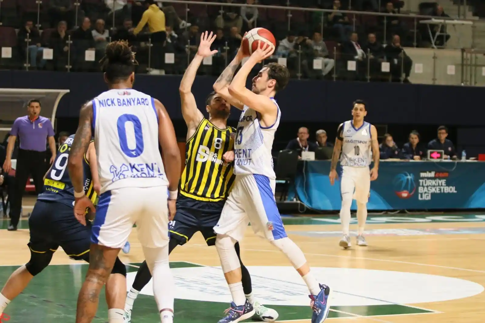 TBL: Kocaeli Büyükşehir Belediyesi Kağıtspor: 73 - Fenerbahçe Koleji: 64
