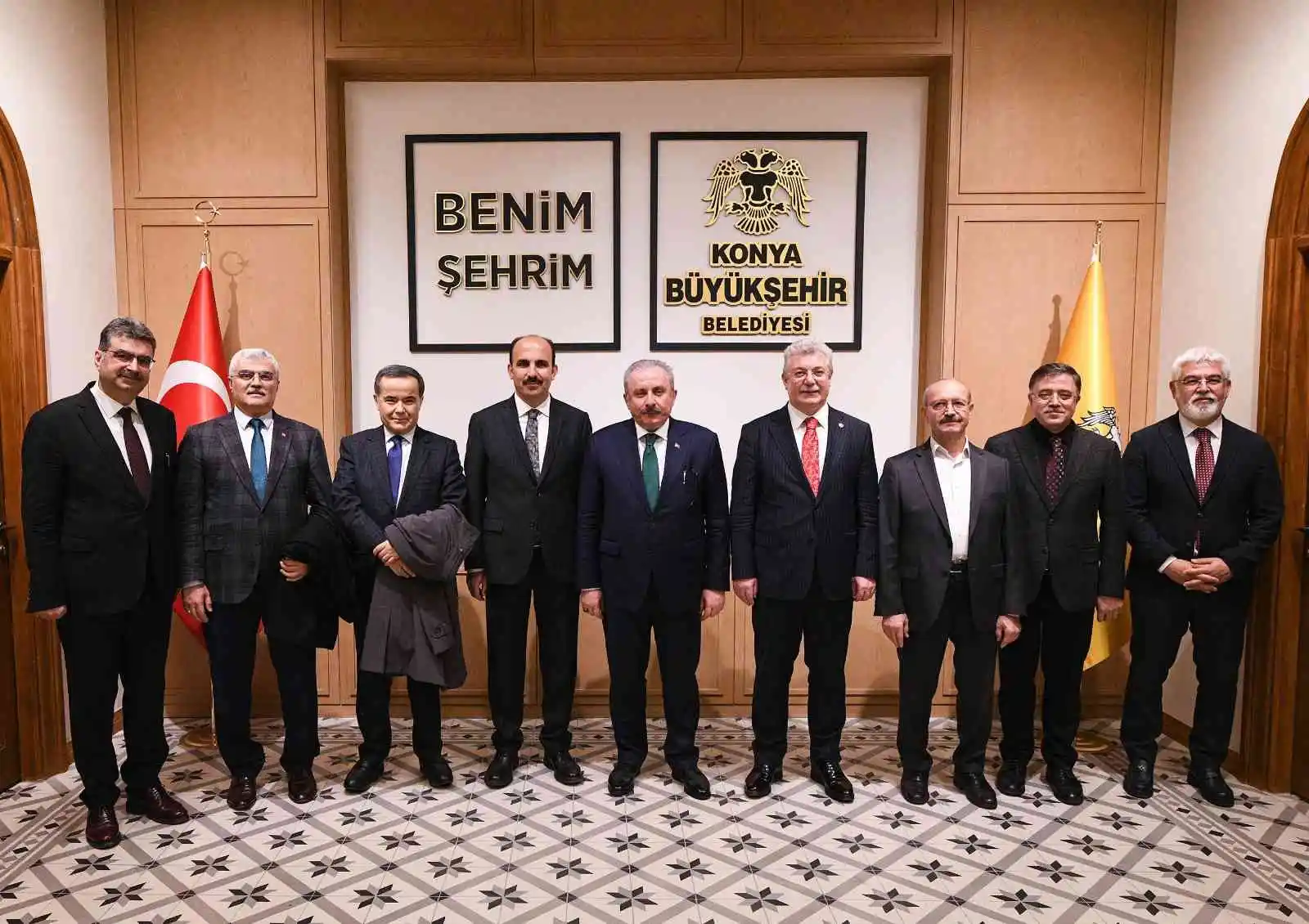 TBMM Başkanı Şentop Başkan Altay’ı ziyaret etti
