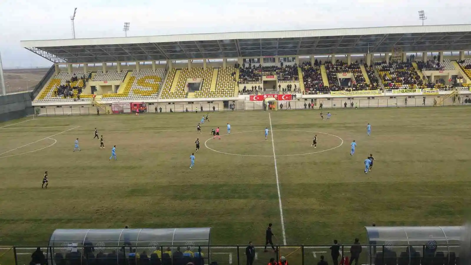 TFF 3. Lig: 1984 Muşspor: 0 - Siirt İl Özel İdaresi S.K: 2