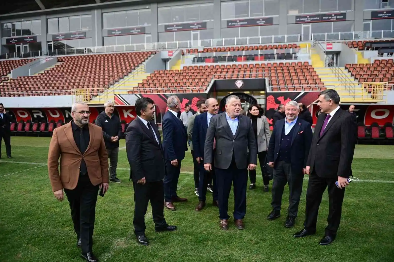 TFF Tahkim Kurulu'ndan Çorum Stadyumu'nda inceleme