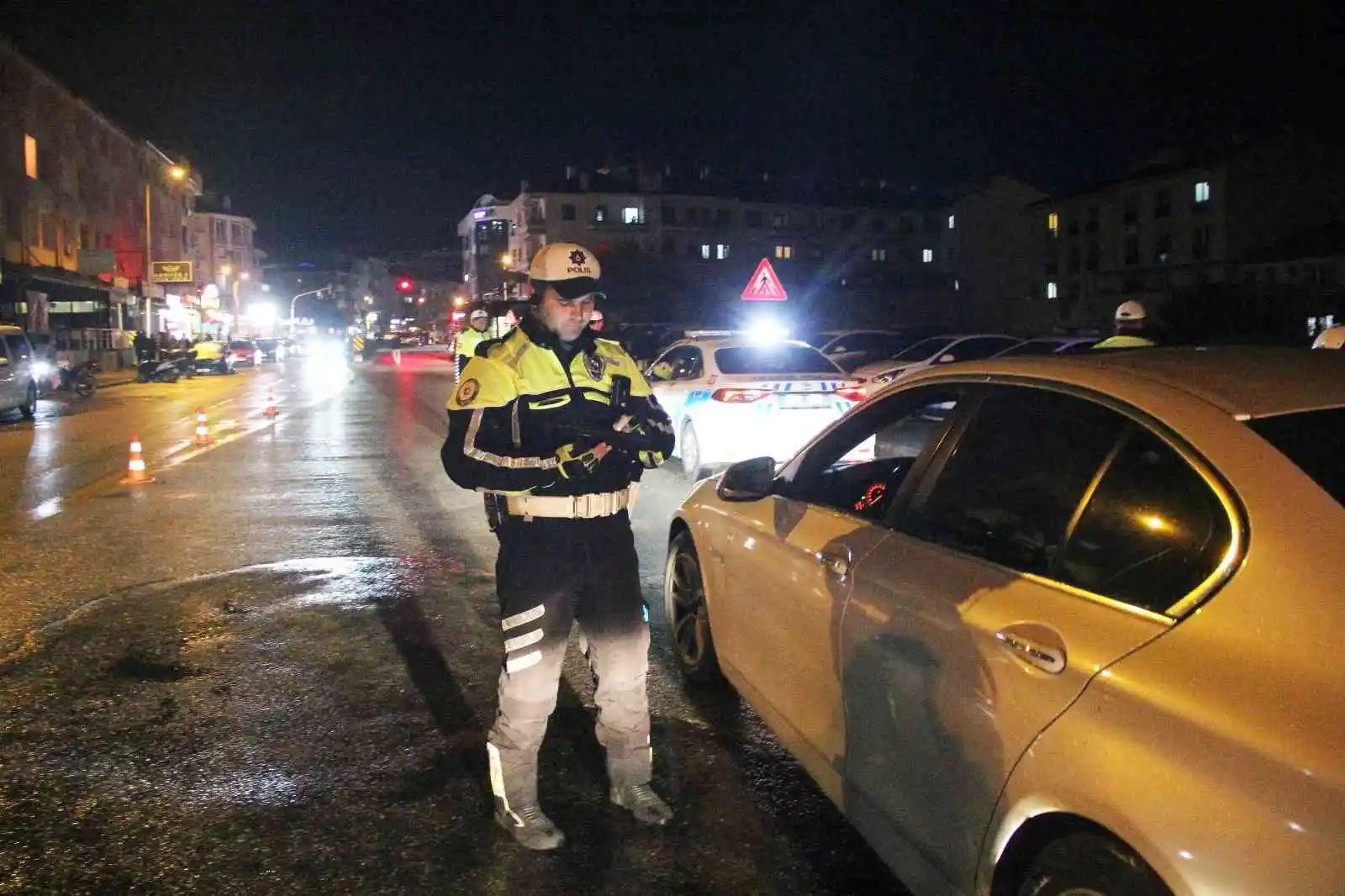 Trafikçilerden asayiş destekli alkol uygulaması
