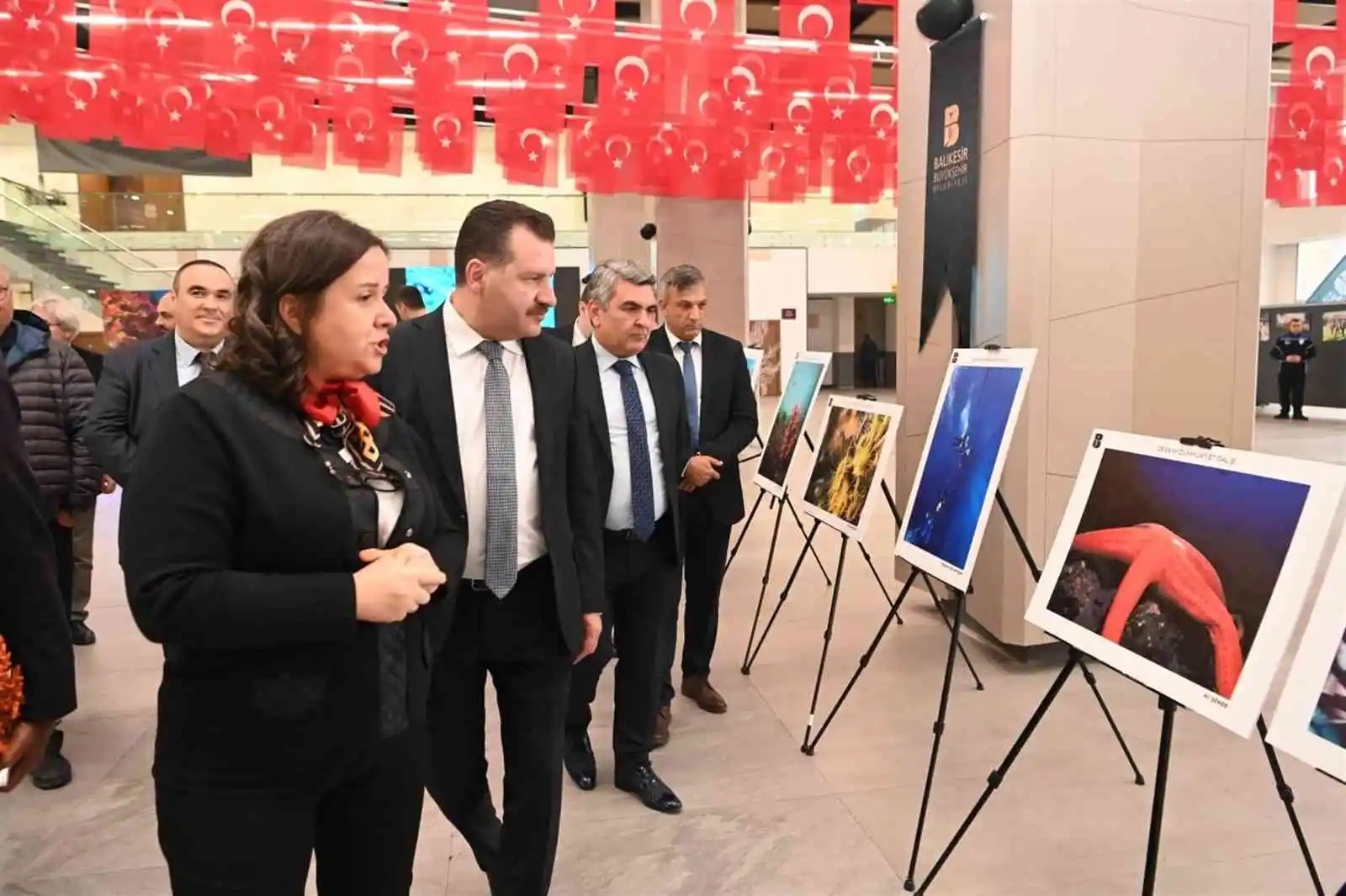 Türkiye'nin en büyük su altı fotoğraf sergisi Balıkesir'de
