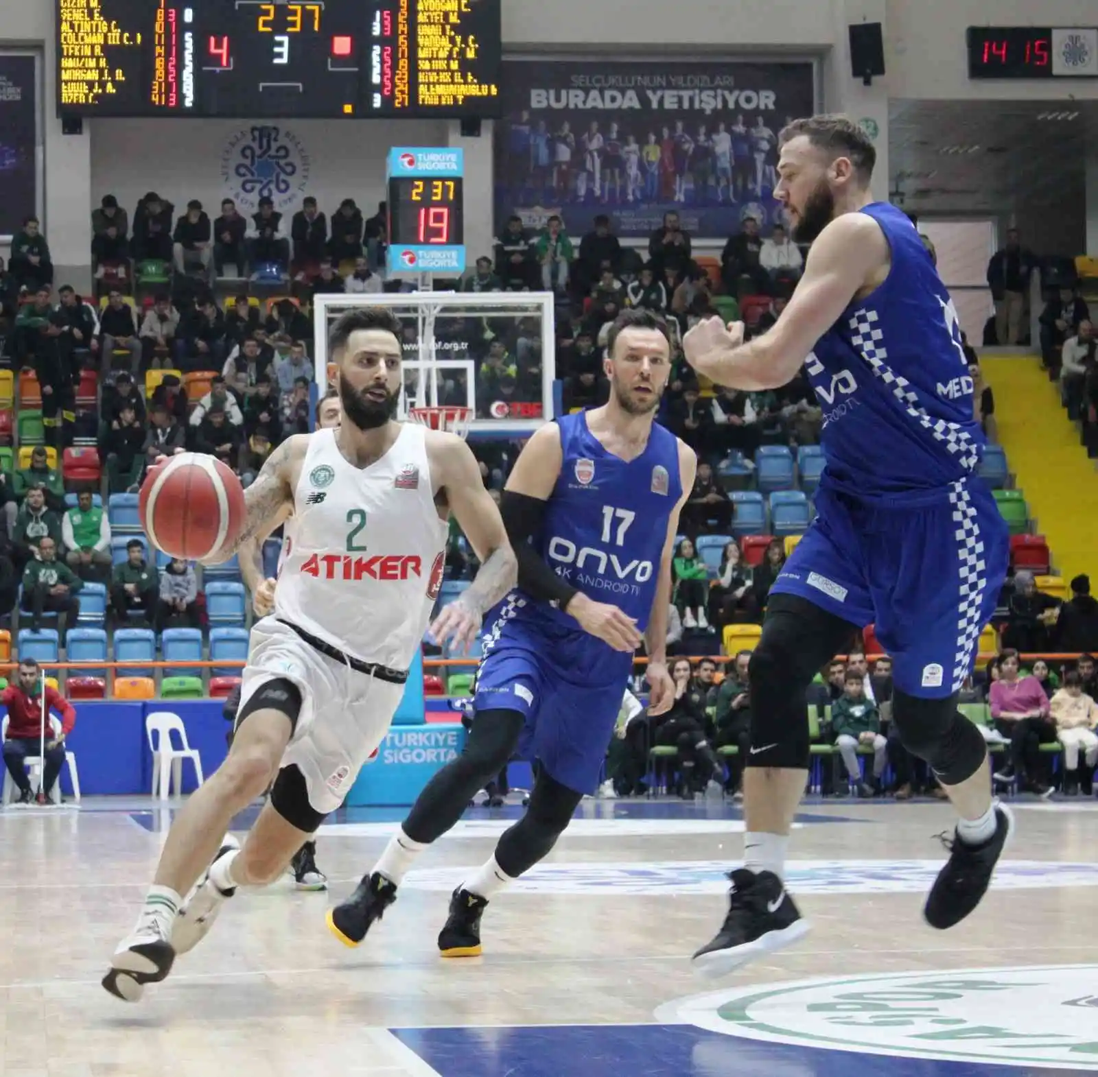 Türkiye Sigorta Basketbol Süper Ligi: Konyaspor: 75 -Büyükçekmece Basketbol: 85
