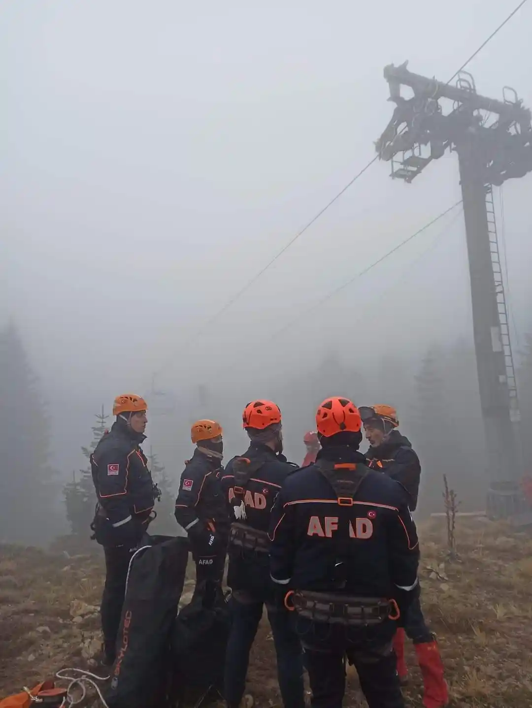 Uludağ’da gerçeğini aratmayan tatbikat