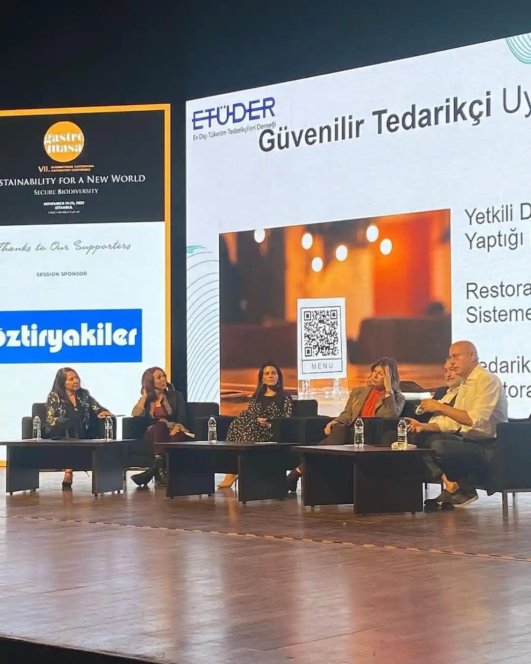 Uluslararası Gastromasa Gastronomi Konferansı’na katıldılar