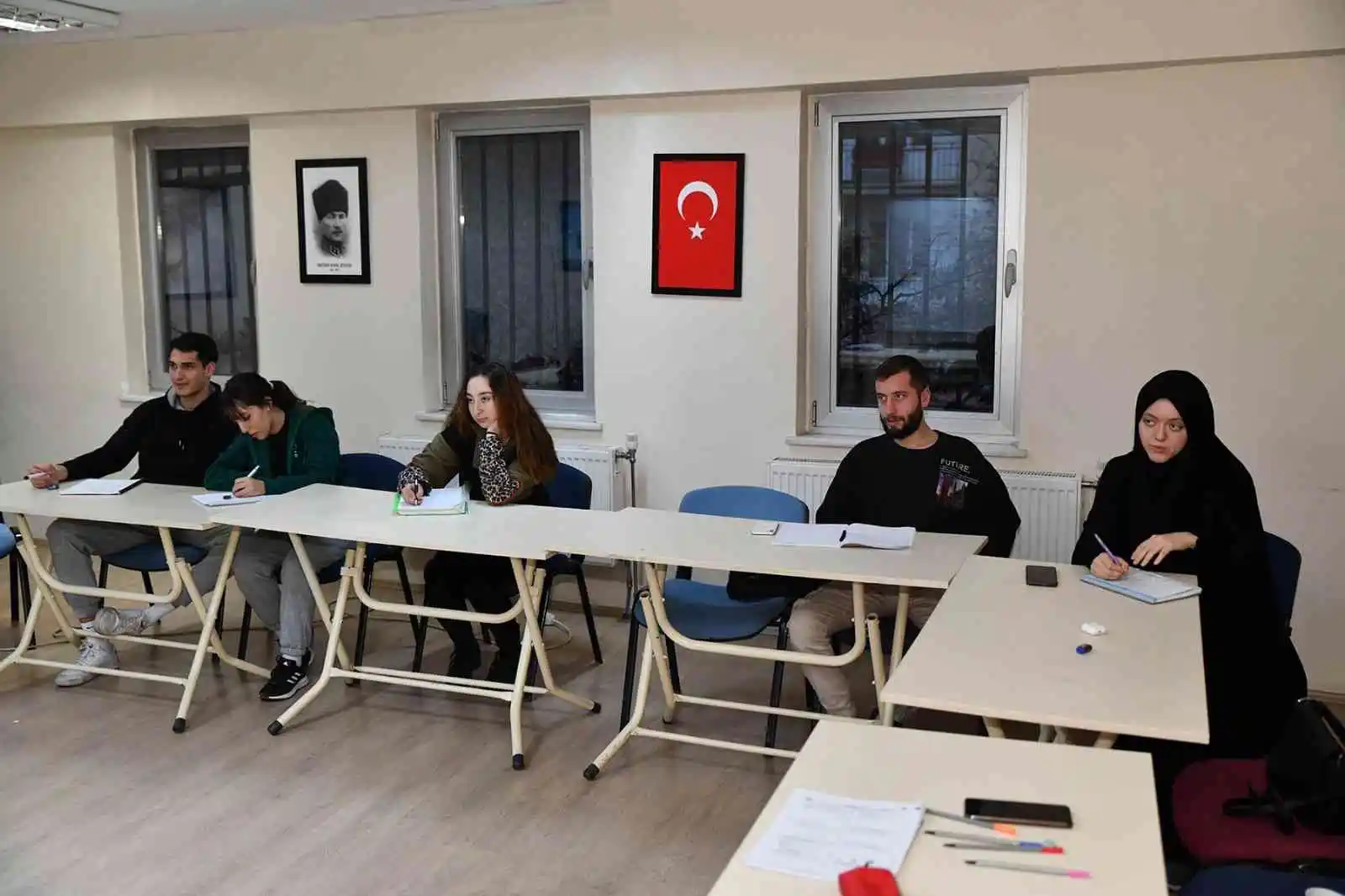 Üniversite hazırlık öğrencilerine destek
