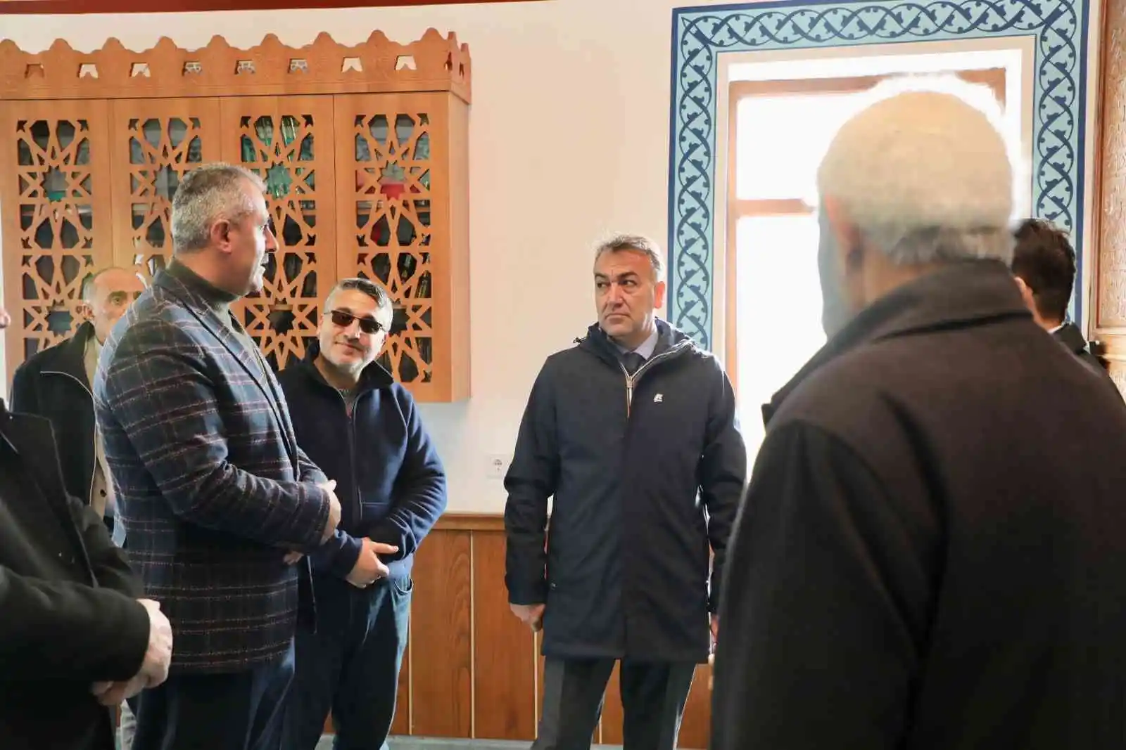 Vali Çağatay, Şehit Öztürk’ün vasiyeti olan cami ve külliye inşaatında incelemelerde bulundu