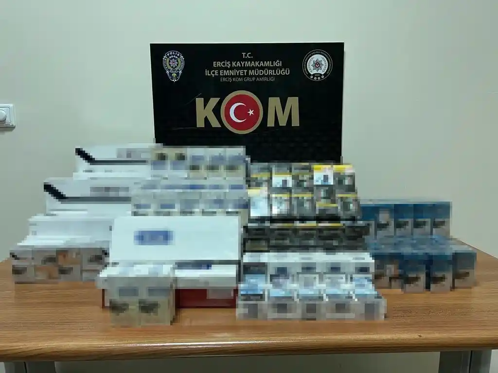 Van'da gümrük kaçakçılığı operasyonu