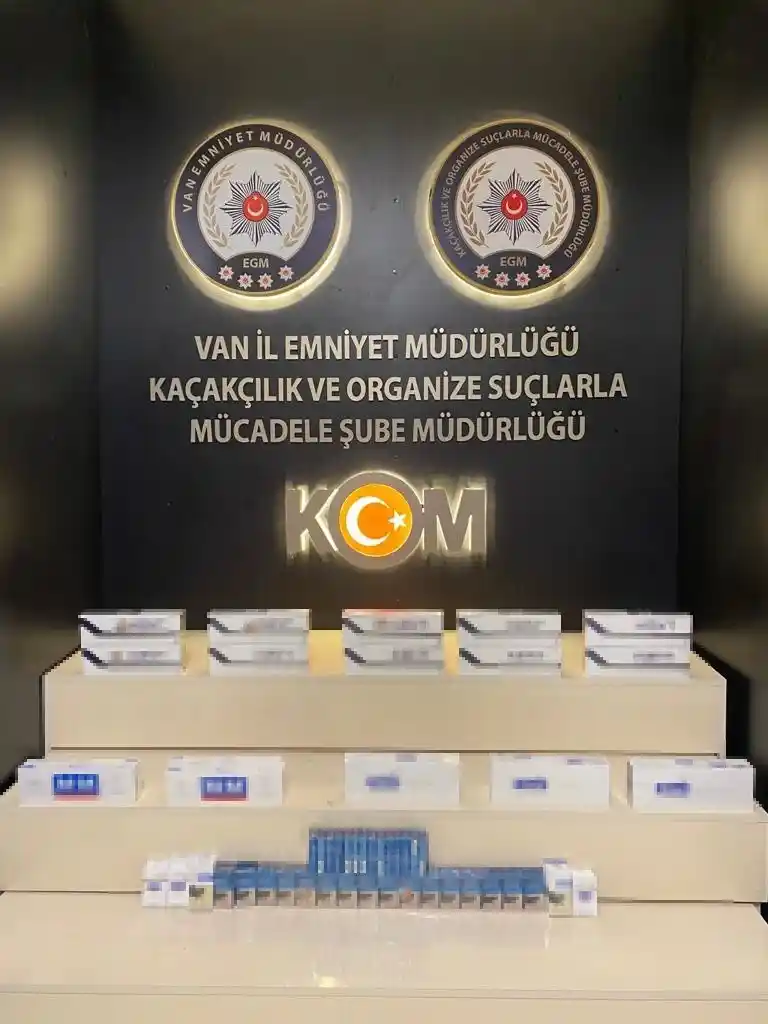 Van’da gümrük kaçakçılığı operasyonu