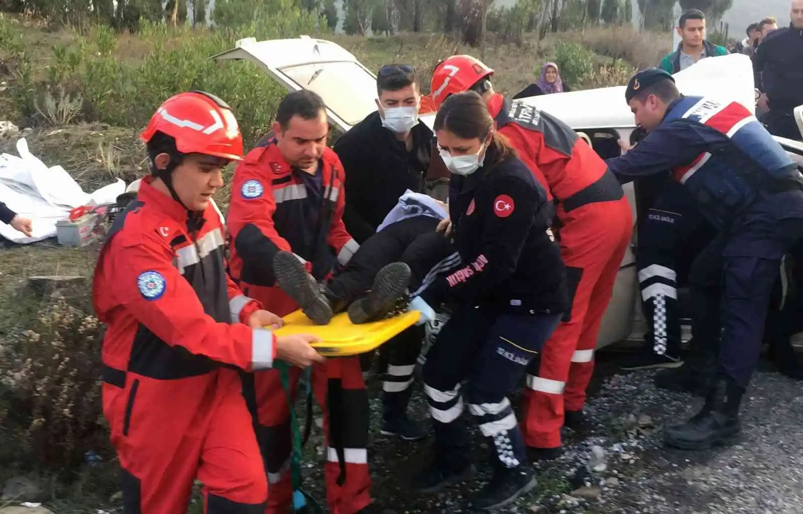 Yatağan'da kaza: 3 yaralı
