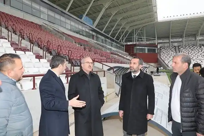 Yeni Elazığ Stadyumunda sona doğru
