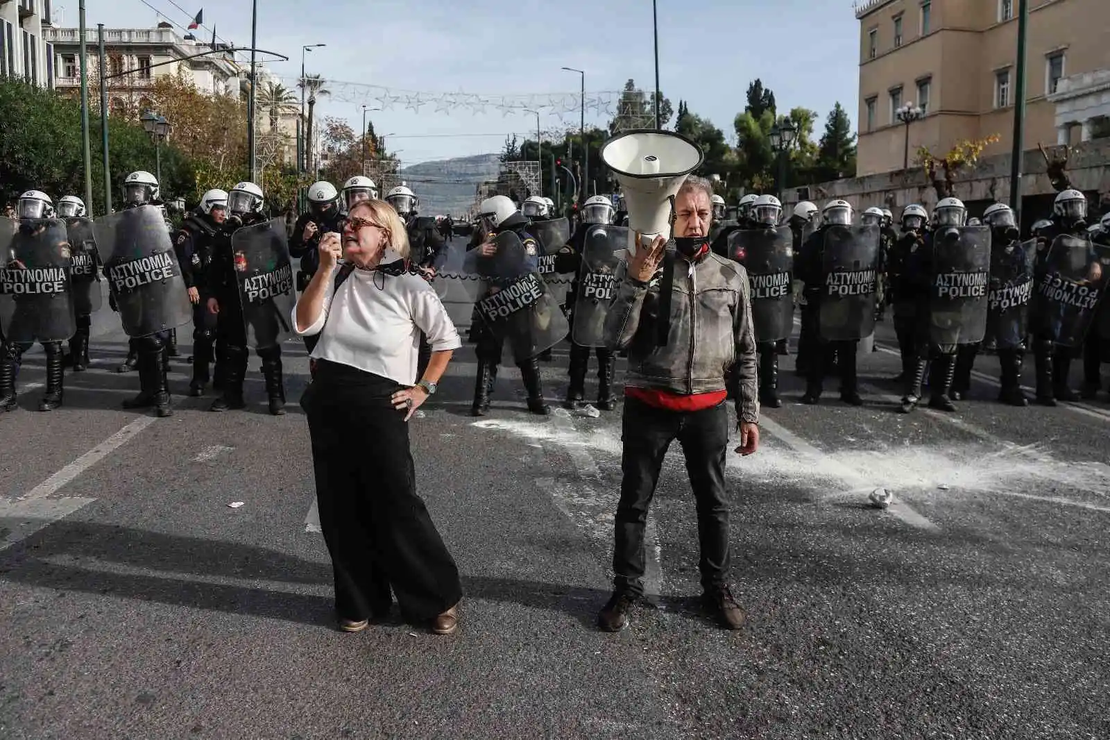Yunanistan’da yüzlerce protestocu eğitime daha fazla bütçe ayrılmasını istedi