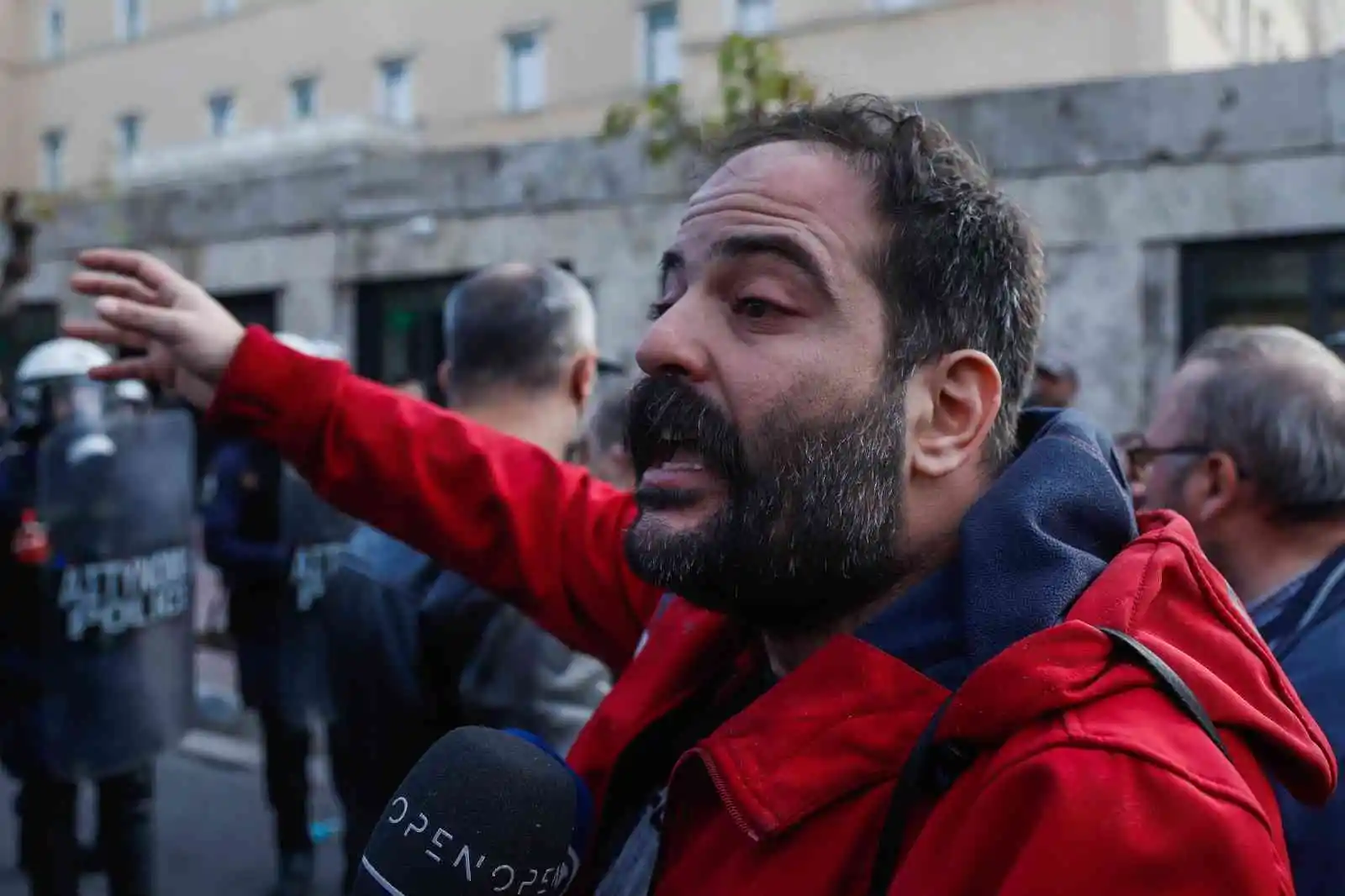 Yunanistan’da yüzlerce protestocu eğitime daha fazla bütçe ayrılmasını istedi