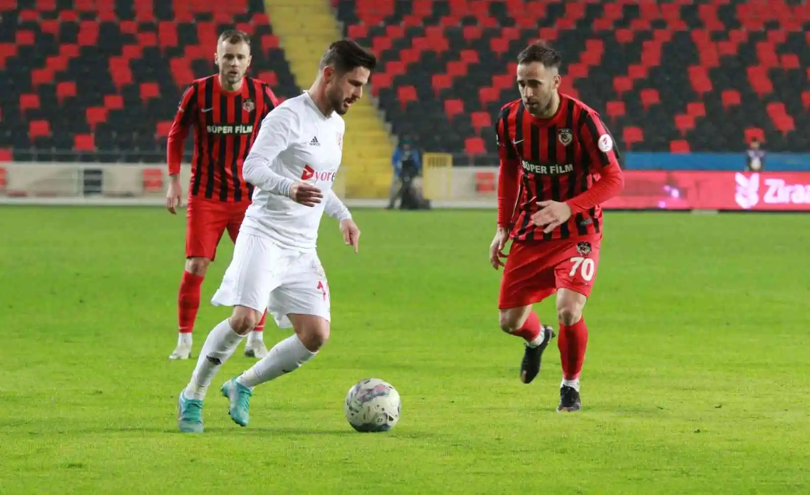 Ziraat Türkiye Kupası: Gaziantep FK: 3 - Boluspor: 1