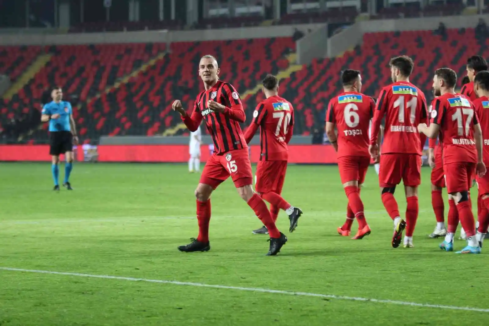 Ziraat Türkiye Kupası: Gaziantep FK: 3 - Boluspor: 1