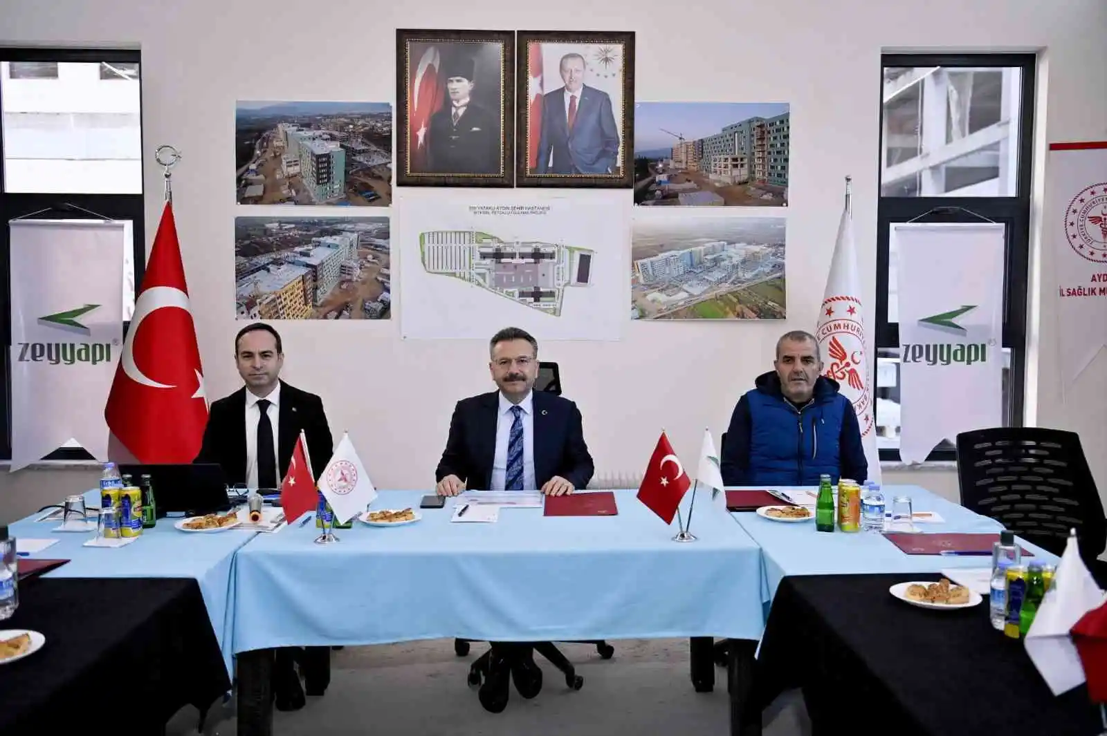 Aydın Şehir Hastanesi'nde ilk resmi toplantı yapıldı
