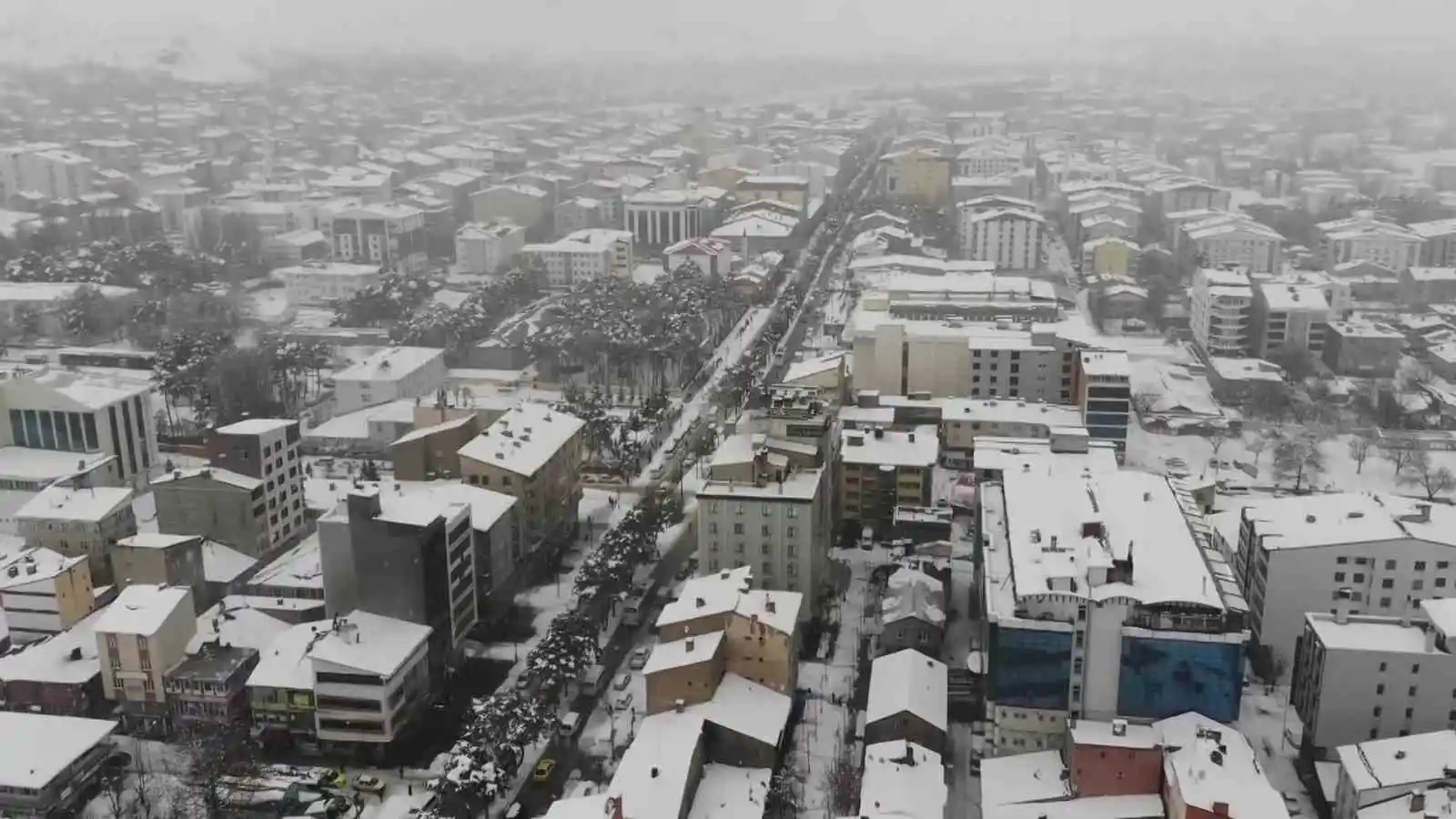 Bitlis'te kartpostallık kar görüntüleri
