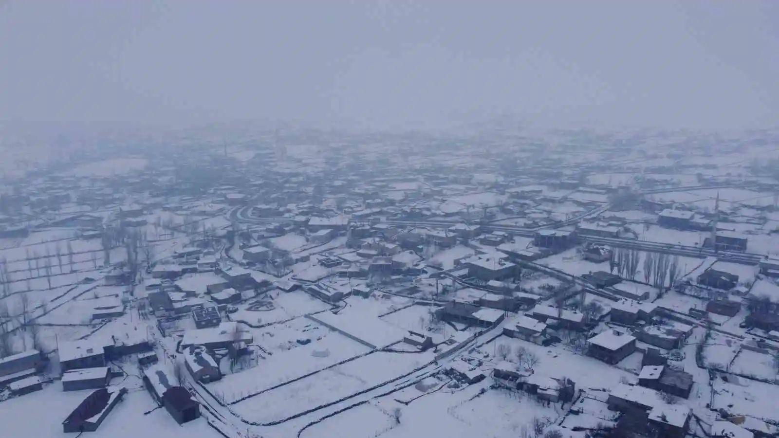 Bitlis’te kartpostallık kar görüntüleri
