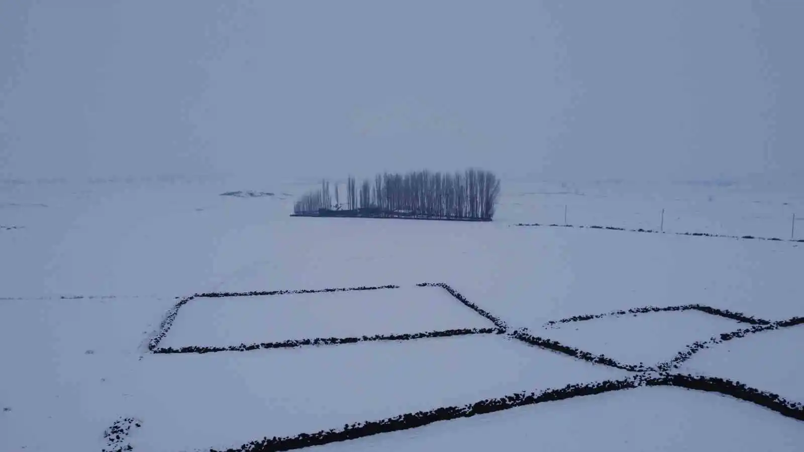 Bitlis’te kartpostallık kar görüntüleri
