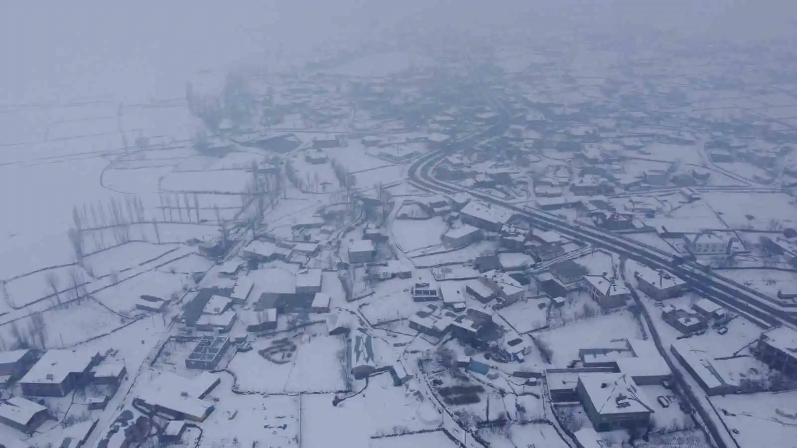 Bitlis’te kartpostallık kar görüntüleri
