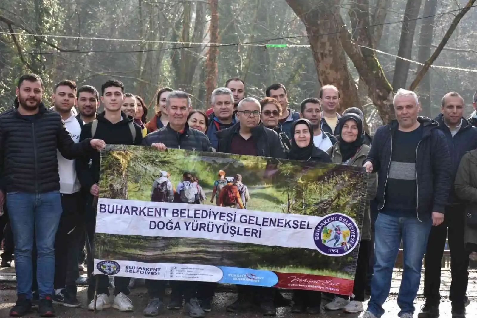 Buharkentliler sağlık için 27'inci kez yürüdü
