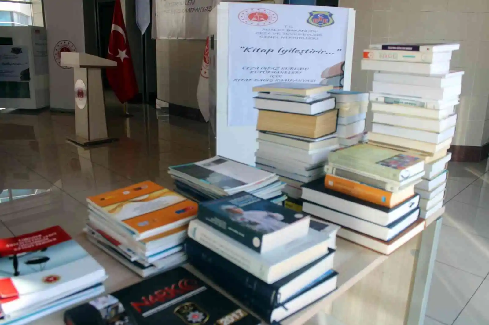 Ceza İnfaz Kurumları Kütüphaneleri için Kitap Bağışı Kampanyası Başladı
