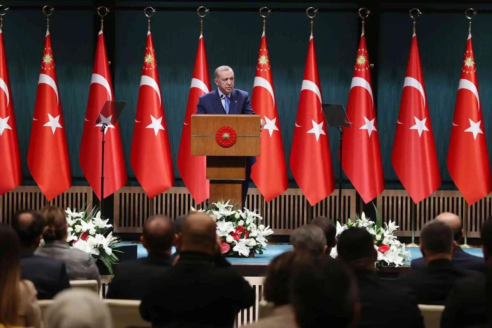 Cumhurbaşkanı Erdoğan: “14 Mayıs 2023 Pazar gününün her bakımdan seçim için en uygun tarih olduğunu gördük”
