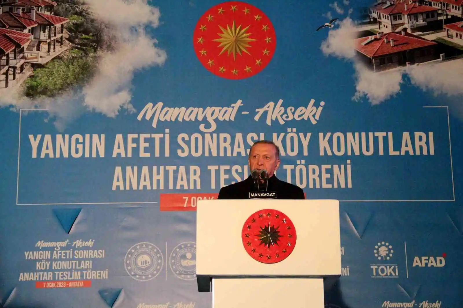Cumhurbaşkanı Erdoğan’dan Manavgat’ta yapılan konutların hak sahiplerine müjde