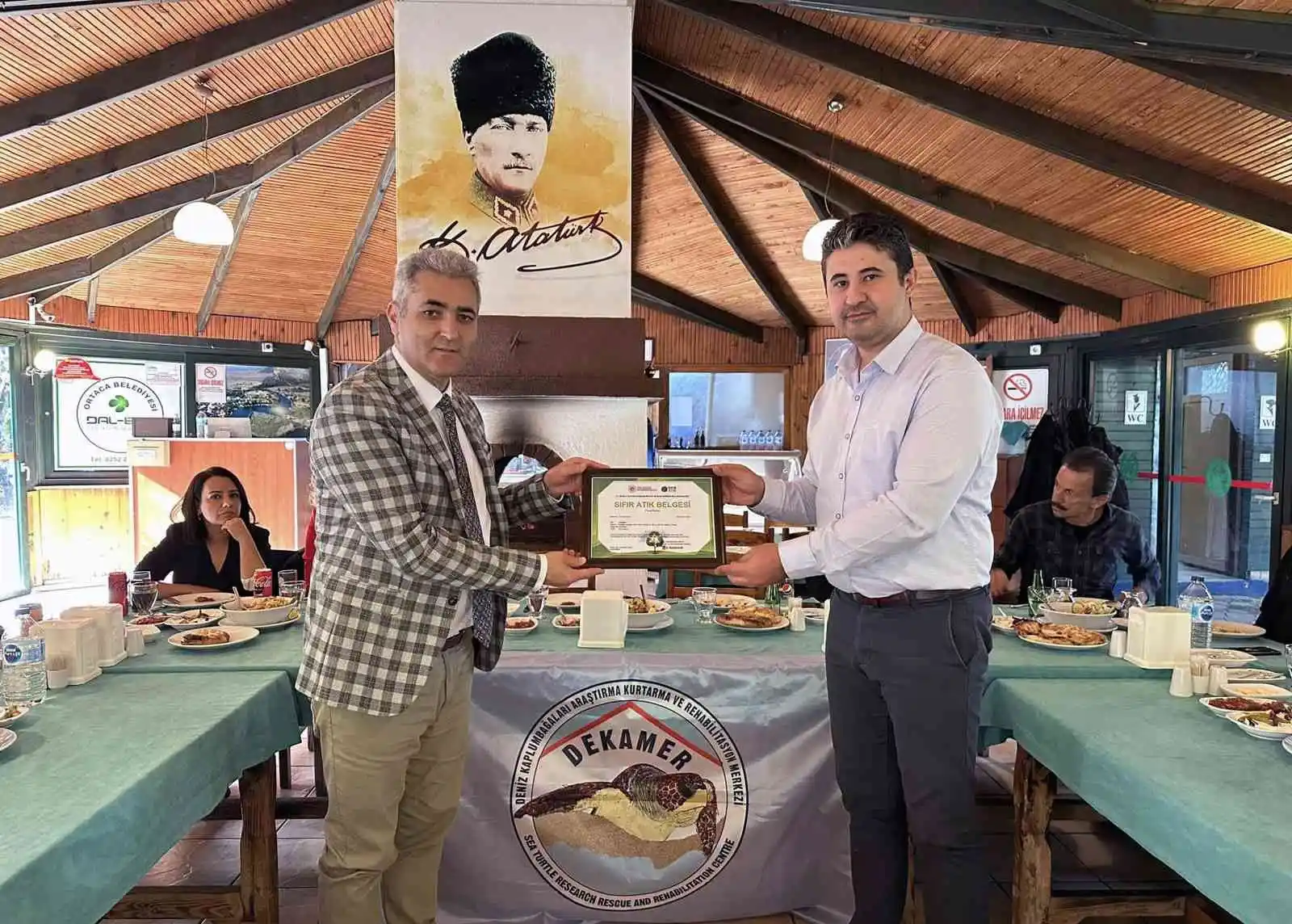 DEKAMER'e 'Sıfır Atık' belgesi