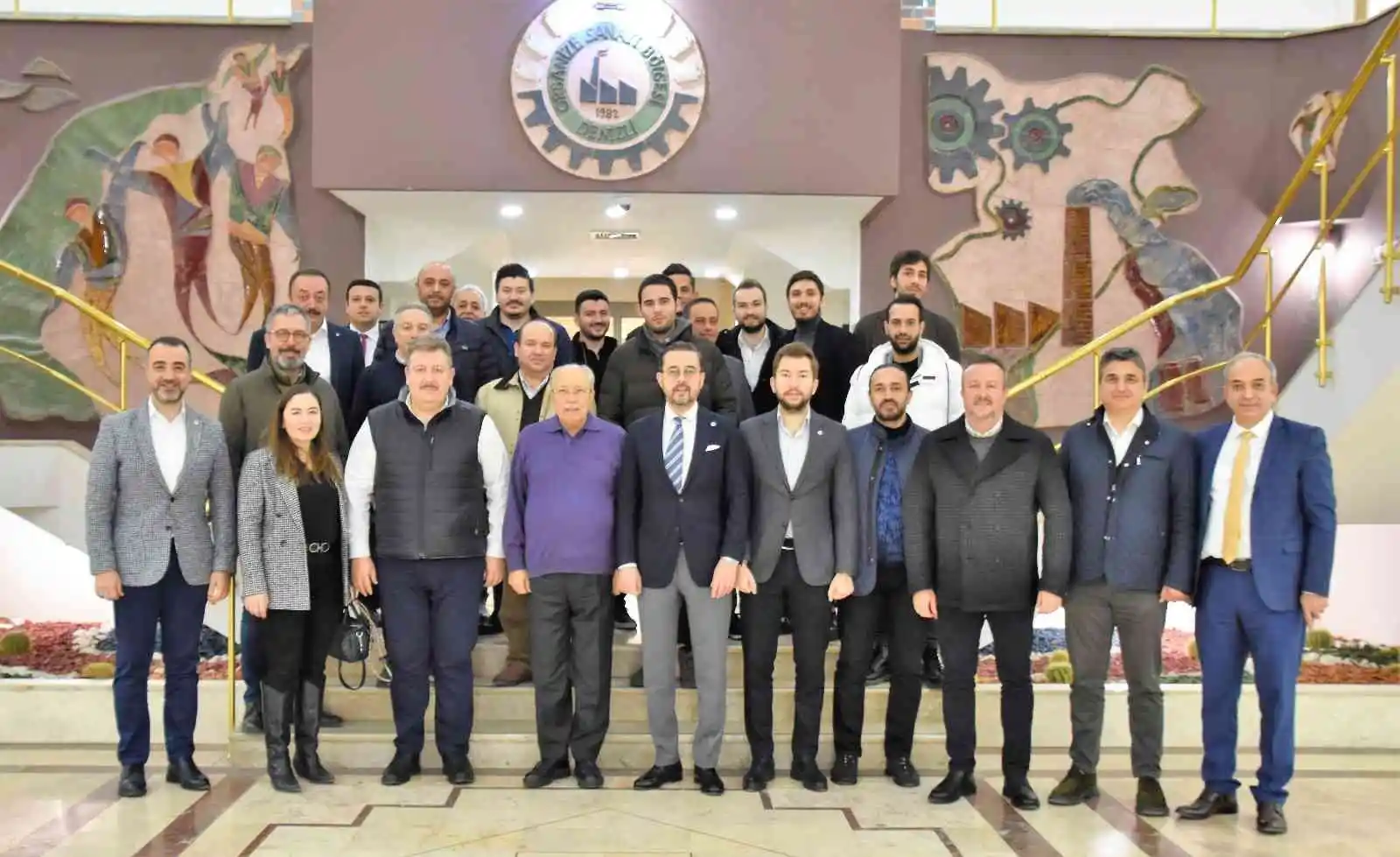 Denizli OSB'de 2. ve 3. nesil yöneticiler bir araya geldi