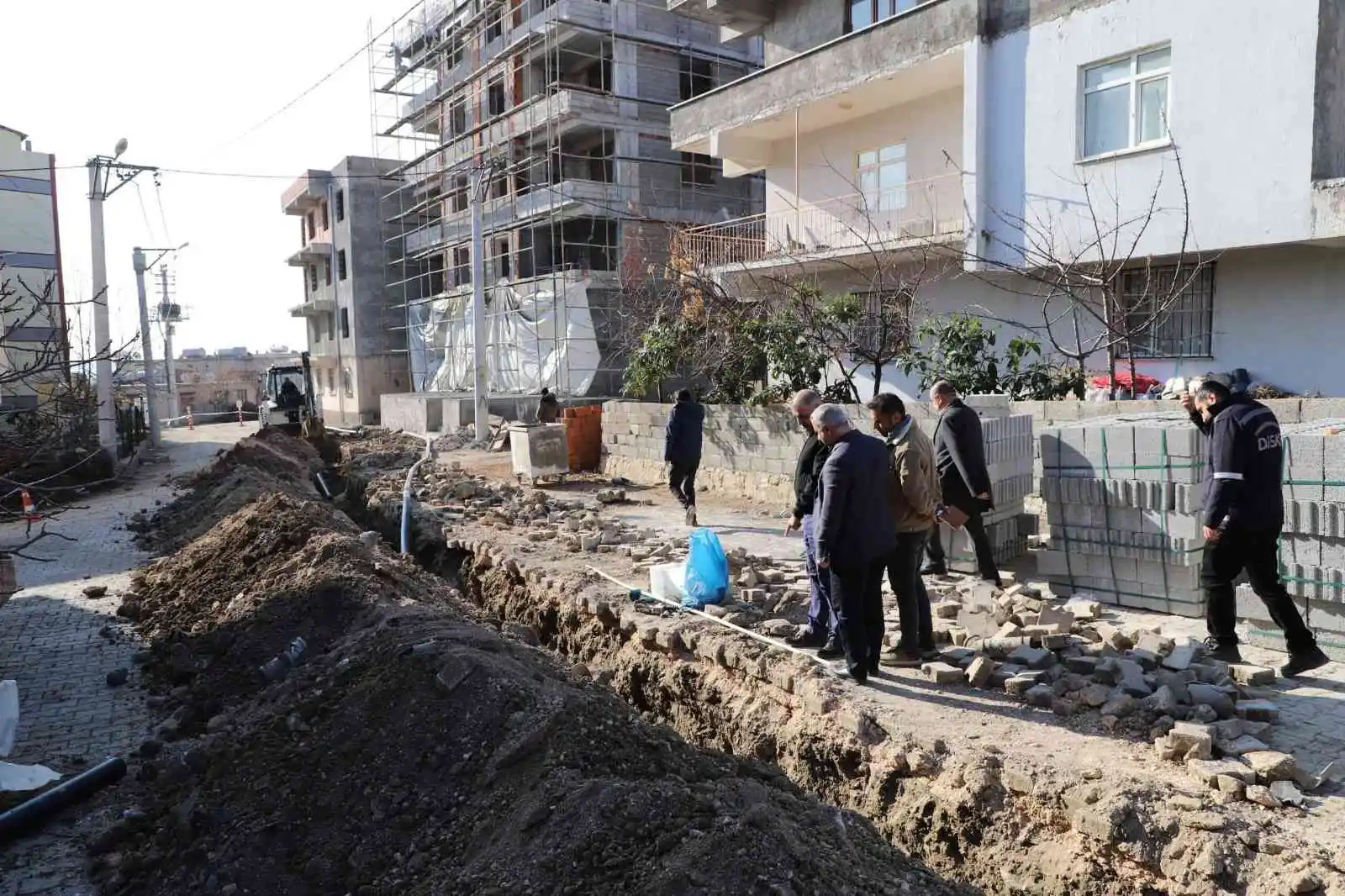 DİSKİ; Dicle’de fiziki kayıpları önlemek için su şebekelerini yenileniyor
