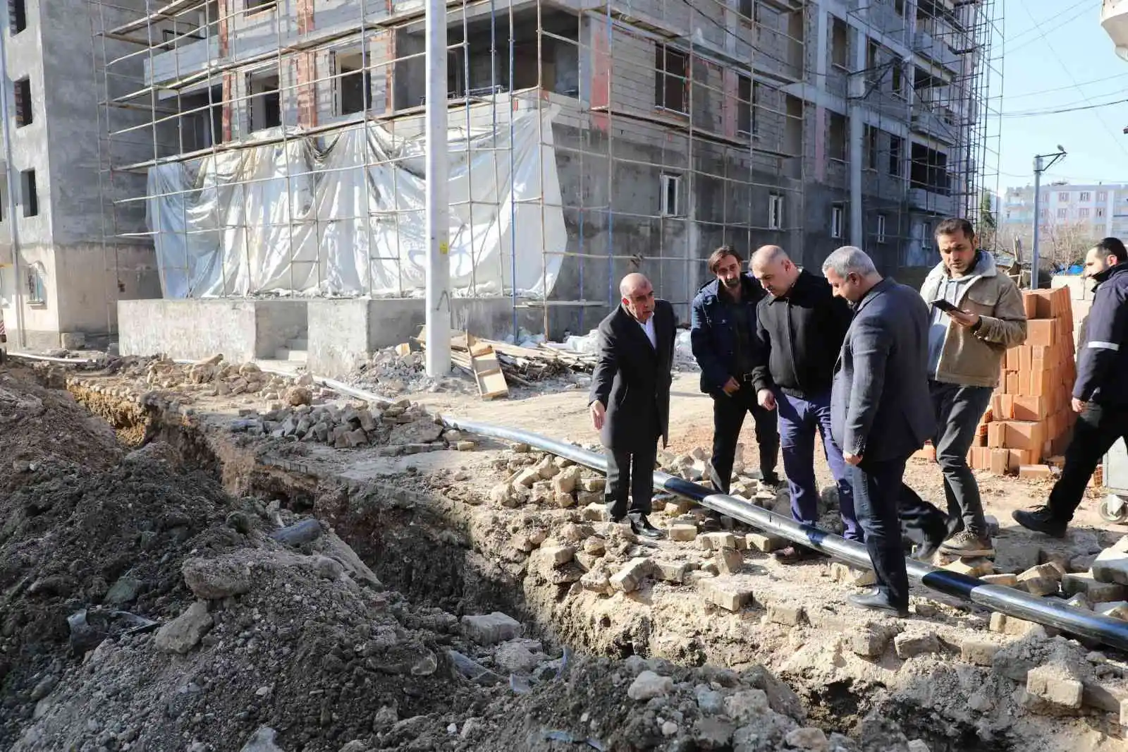 DİSKİ; Dicle’de fiziki kayıpları önlemek için su şebekelerini yenileniyor
