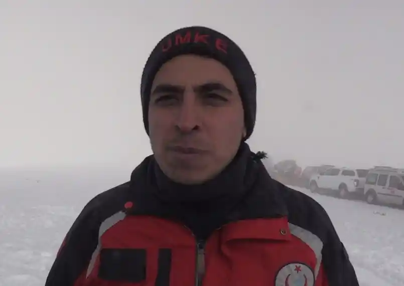 Dondurucu soğukta çığ tatbikatı