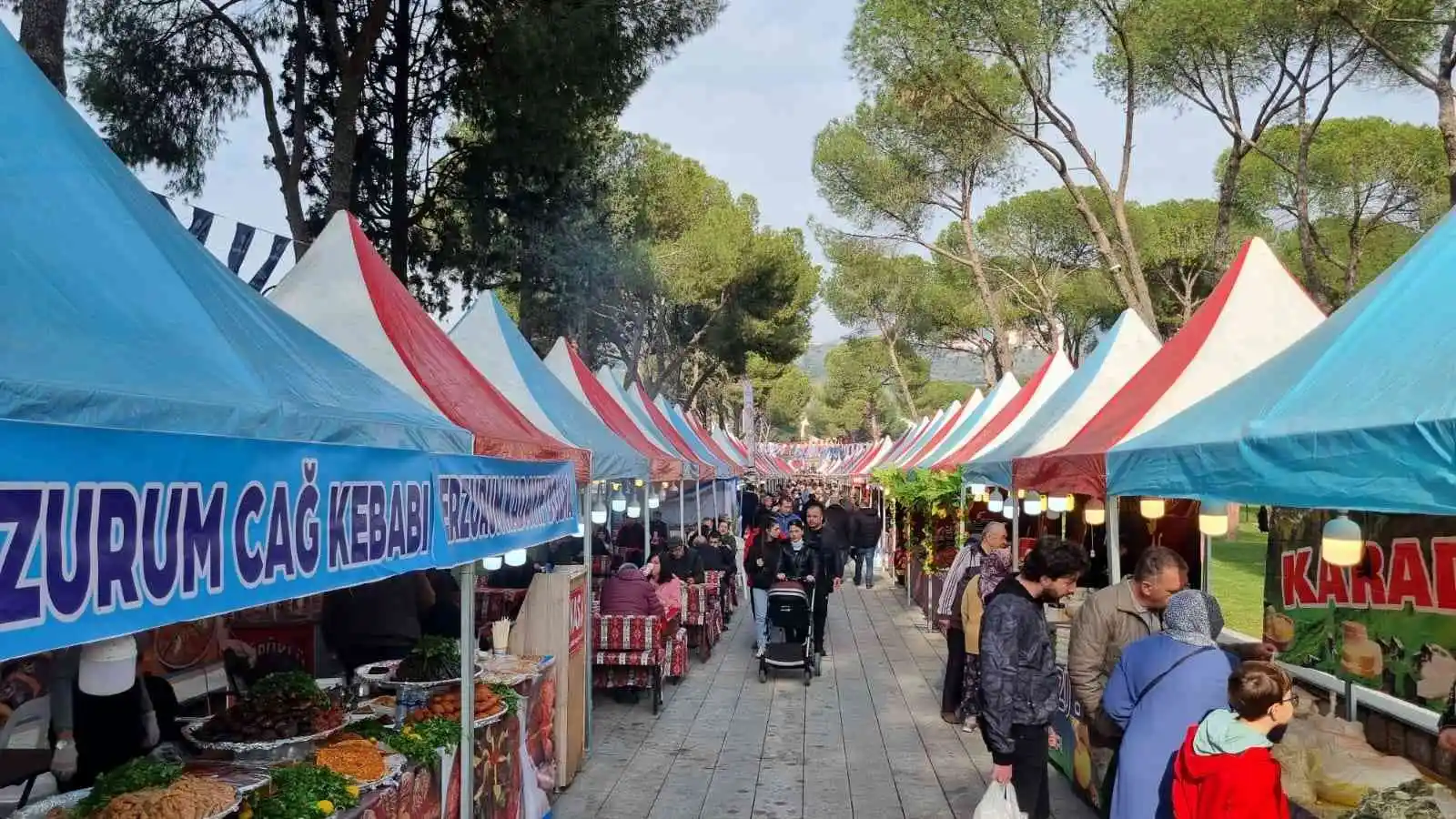 Erzurum kültürü Aydın tekstil Park'ta
