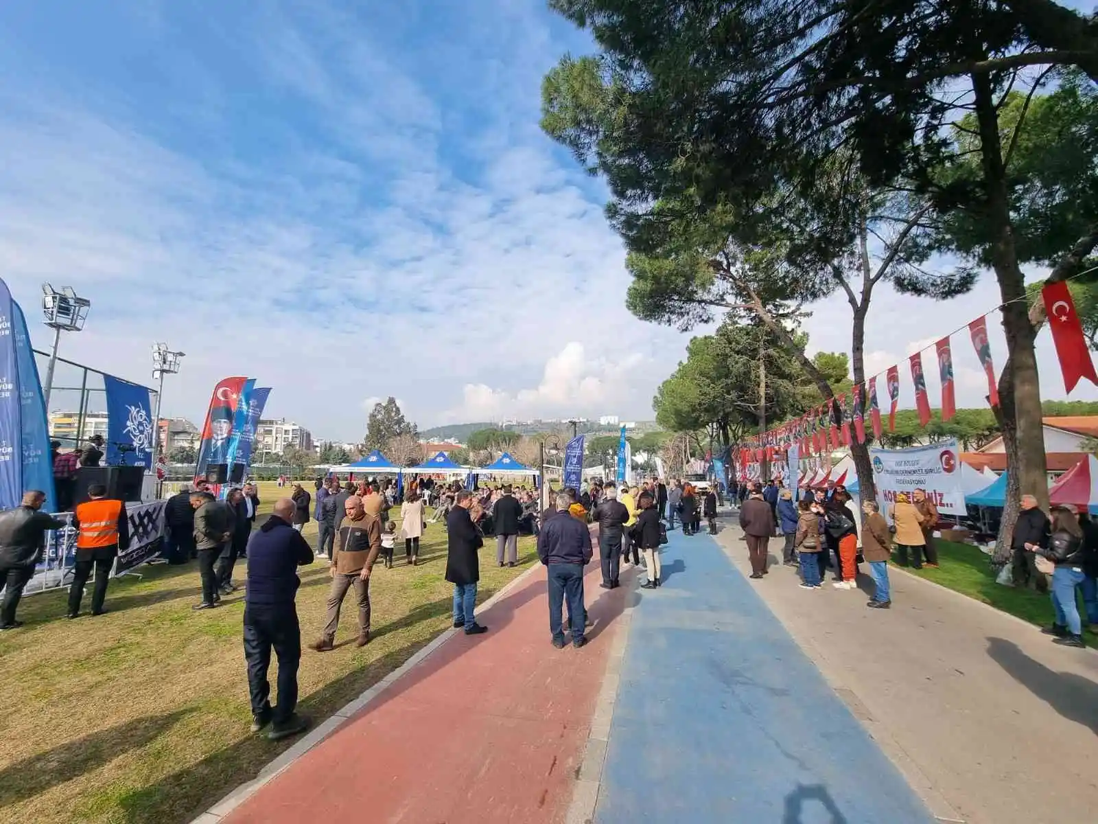 Erzurum kültürü Aydın tekstil Park’ta
